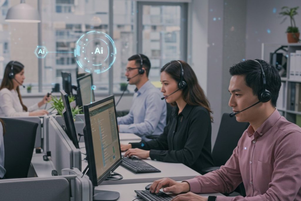 AI and human support leads to great customer service.